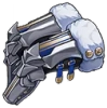 Guard's Silver Greaves