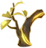 담황색 잎의 가지 Smol Icon