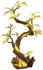 Ветвь жёлтой листвы Splash Icon
