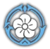 Blütenblätter im Wasserwirbel Activated Icon