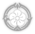 Blütenblätter im Wasserwirbel Icon